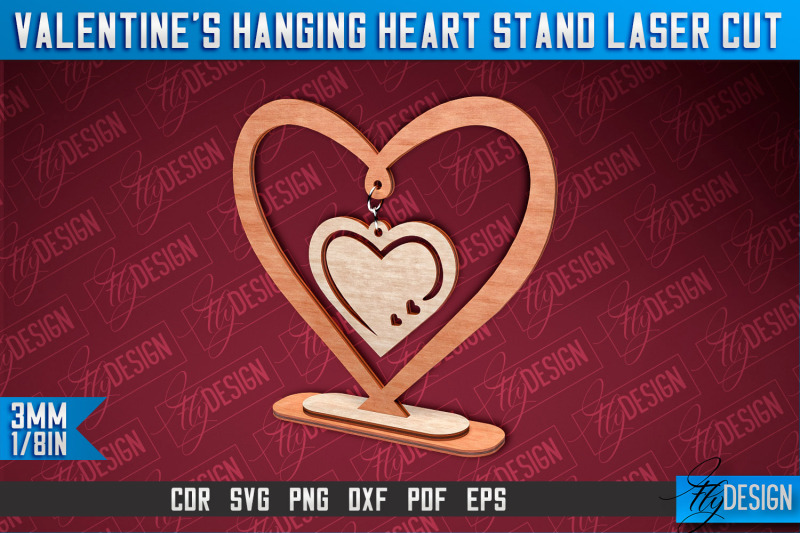 valentine-039-s-hanging-heart-stand-laser-cut-svg-design