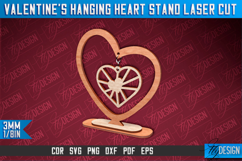 valentine-039-s-hanging-heart-stand-laser-cut-svg-design