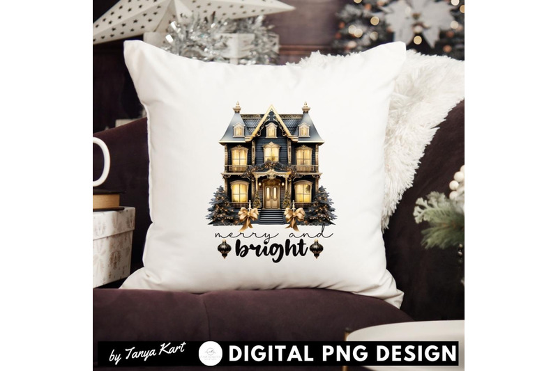 christmas-scene-png-merry-and-bright-fairy-house