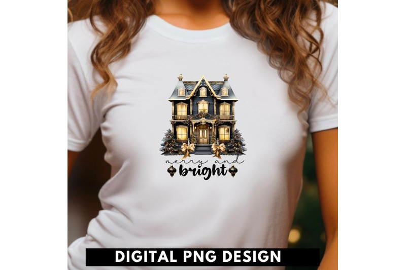 christmas-scene-png-merry-and-bright-fairy-house