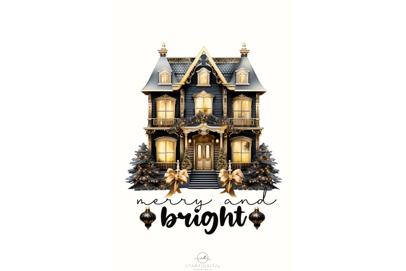 christmas-scene-png-merry-and-bright-fairy-house