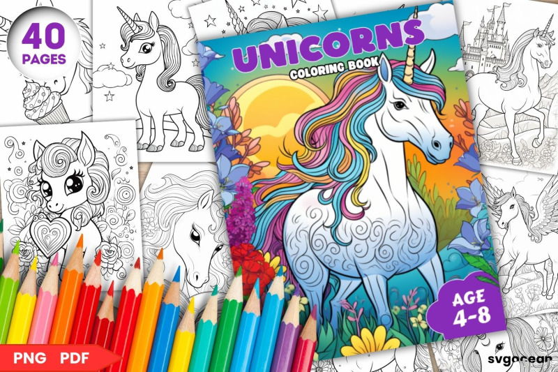unicorns-coloring-book-coloring-pages-for-kids