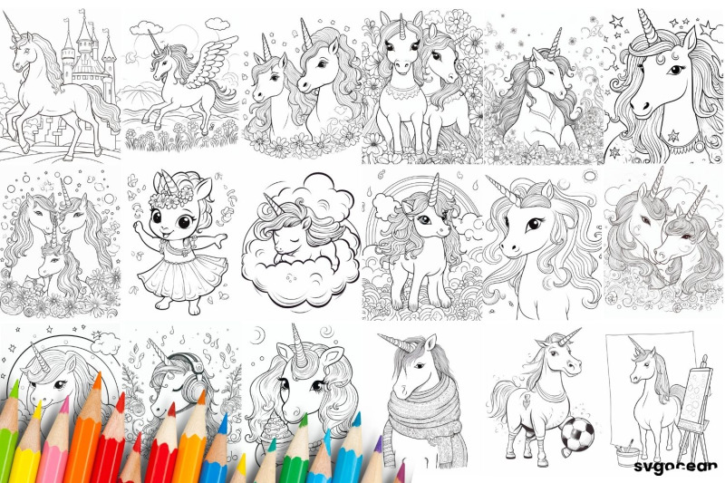 unicorns-coloring-book-coloring-pages-for-kids