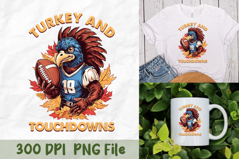 turkey-and-touchdowns-png