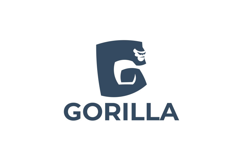 letter-g-gorilla-vector-template-logo-design