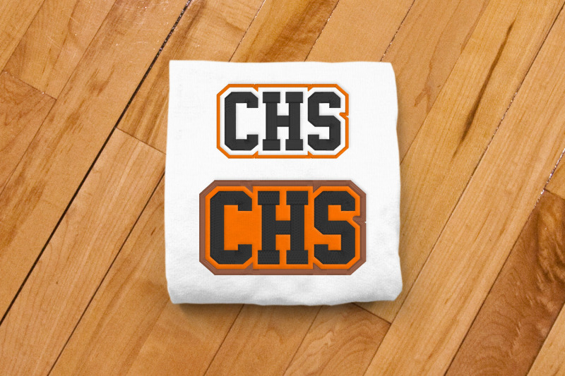 chs-high-school-initials-embroidery