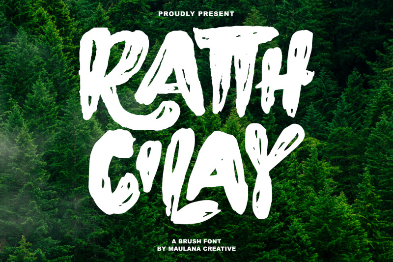 ratth-cilay-brush-font