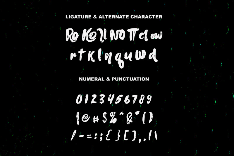 clowed-rollnow-brush-handmade-font