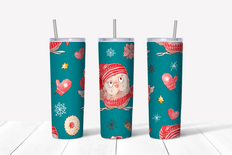 christmas-sublimation-design-skinny-tumbler-wrap-design