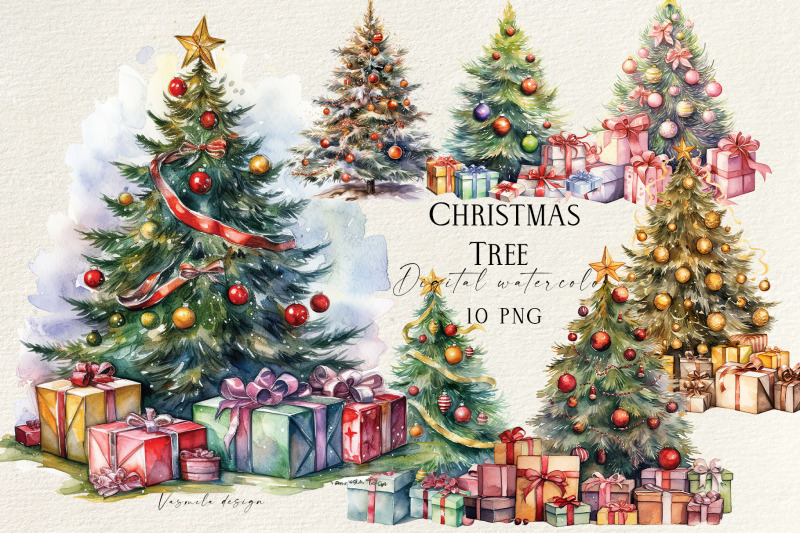 watercolor-christmas-tree-png-christmas-decoration-tree-clipart