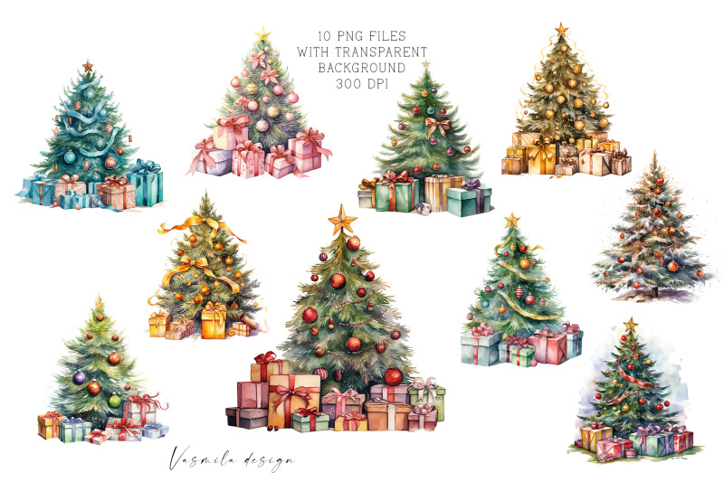 watercolor-christmas-tree-png-christmas-decoration-tree-clipart