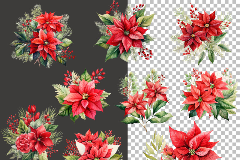 poinsettia-png-christmas-flower-clipart