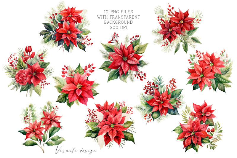 poinsettia-png-christmas-flower-clipart