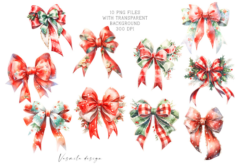 christmas-decorative-bows-clipart-ribbon-bow-png