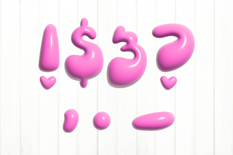 3d-inflated-alphabet-bundle-png-pink-puffy-alphabet-png