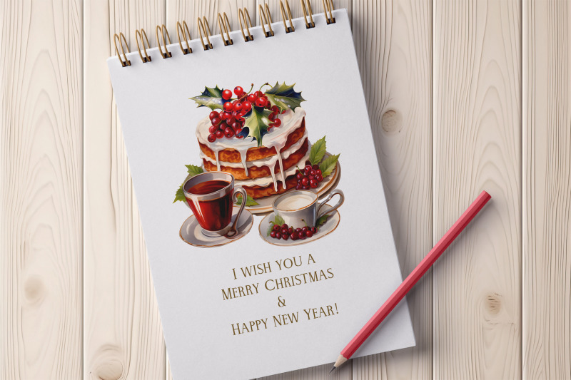 christmas-sweet-dessert-clipart-watercolor-holiday-cakes