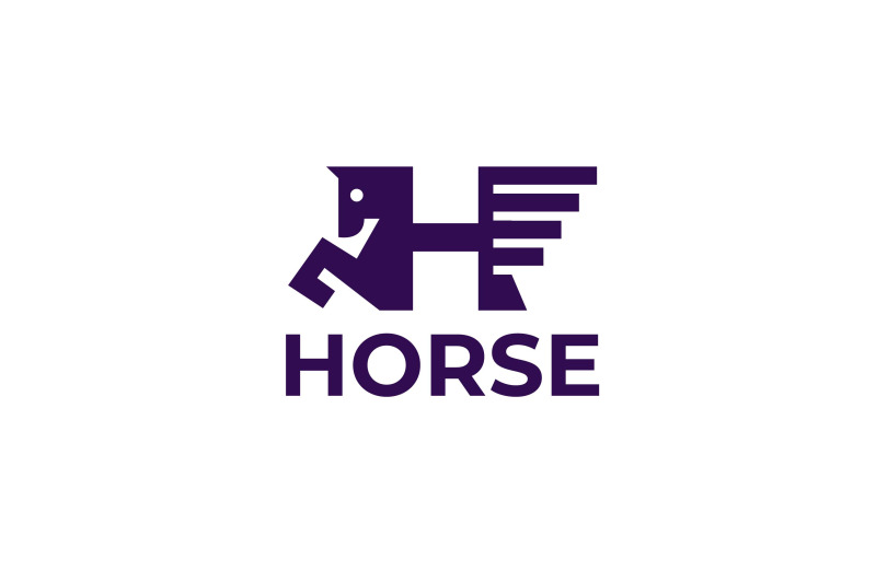 letter-h-horse-vector-template-logo-design