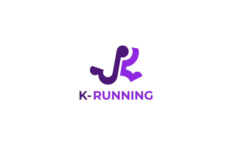 letter-k-running-vector-template-logo-design