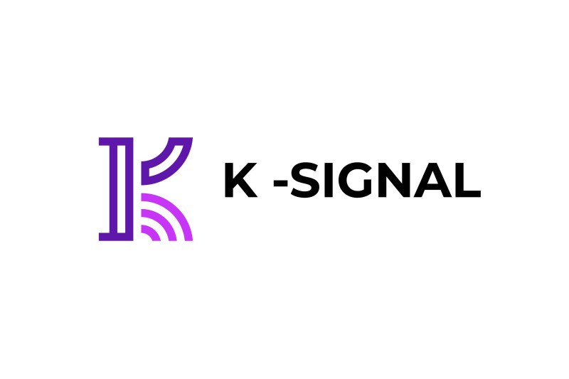 letter-k-signal-vector-template-logo-design