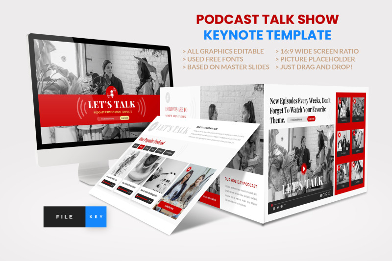 podcast-talk-show-keynote-template