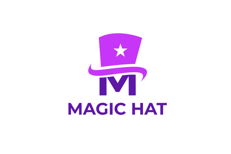 letter-m-magician-hat-vector-template-logo-design