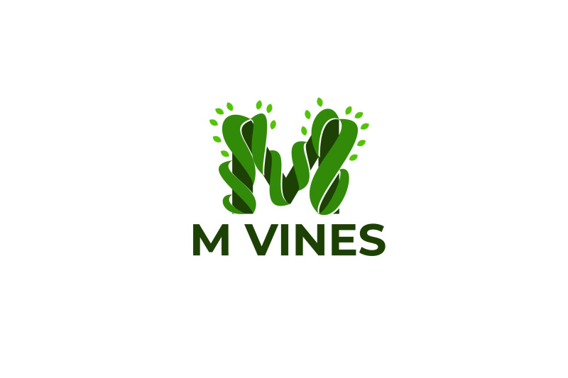 letter-m-nature-leaves-vector-template-logo-design