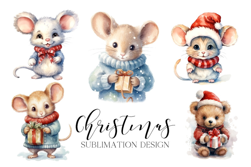 christmas-mouse-sublimation-design-png