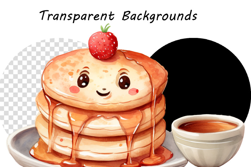watercolor-pancakes-clipart