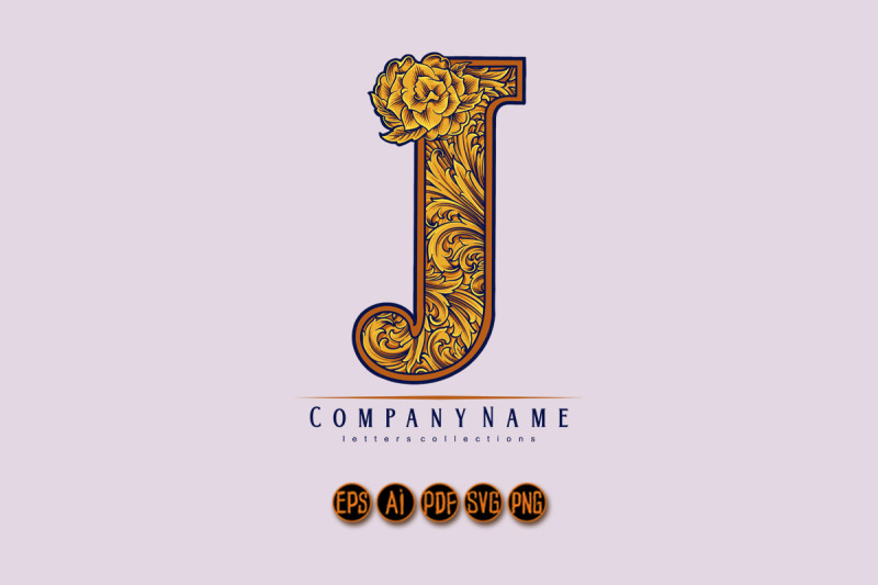 luxury-emblem-letter-j-monogram-logo-flourish