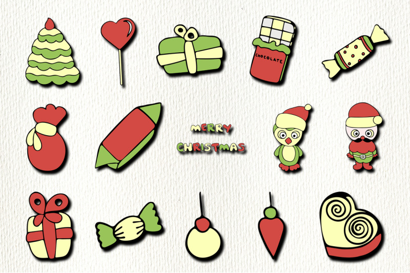 christmas-doodle-clipart-illustrations-png