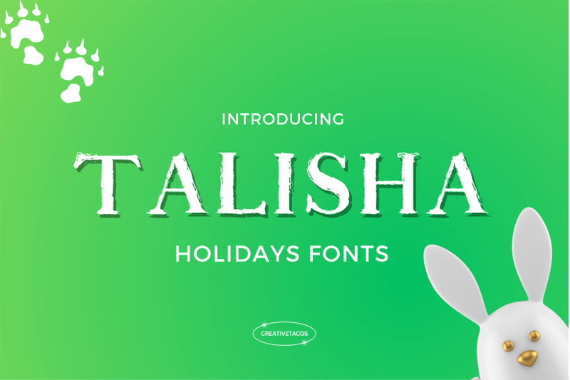 talisha-holiday-font