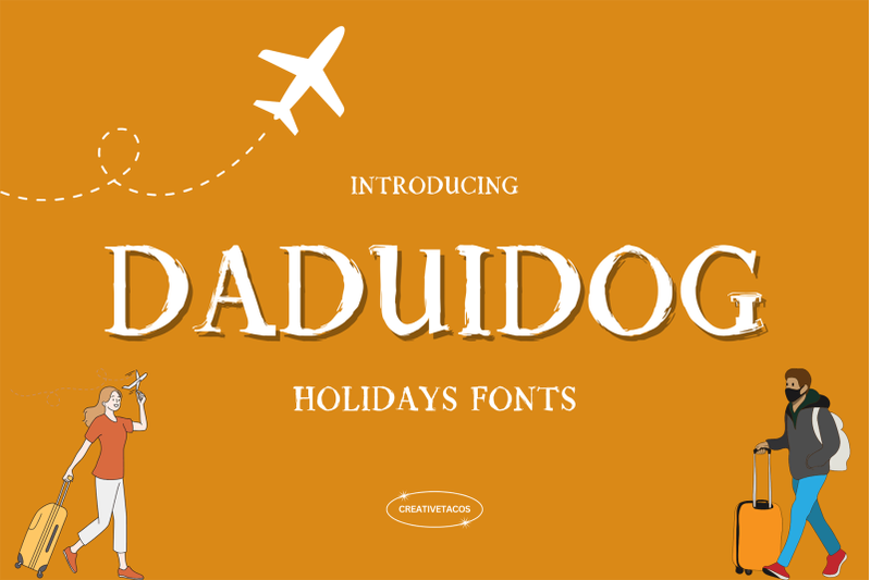 daduidog-holiday-font
