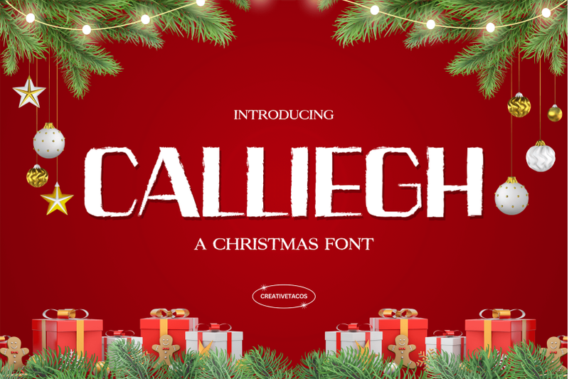 calliegh-christmas-font