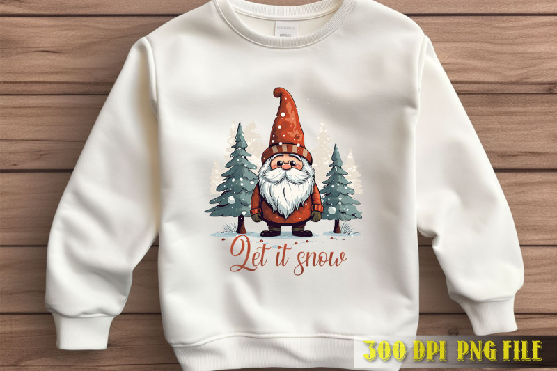 let-it-gnome-santa-charm