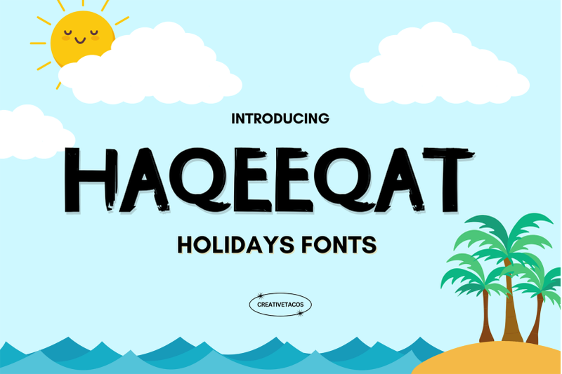 haqeeqat-holidays-font
