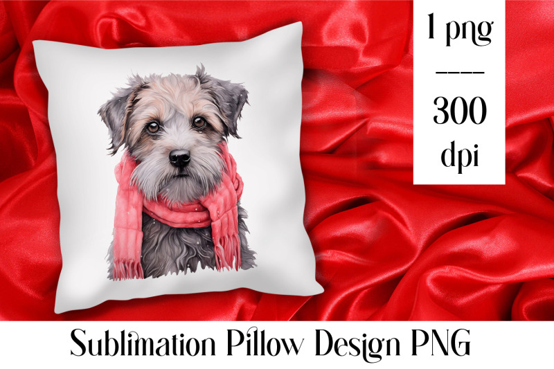 cute-dogs-watercolor-sublimation-clipart-png