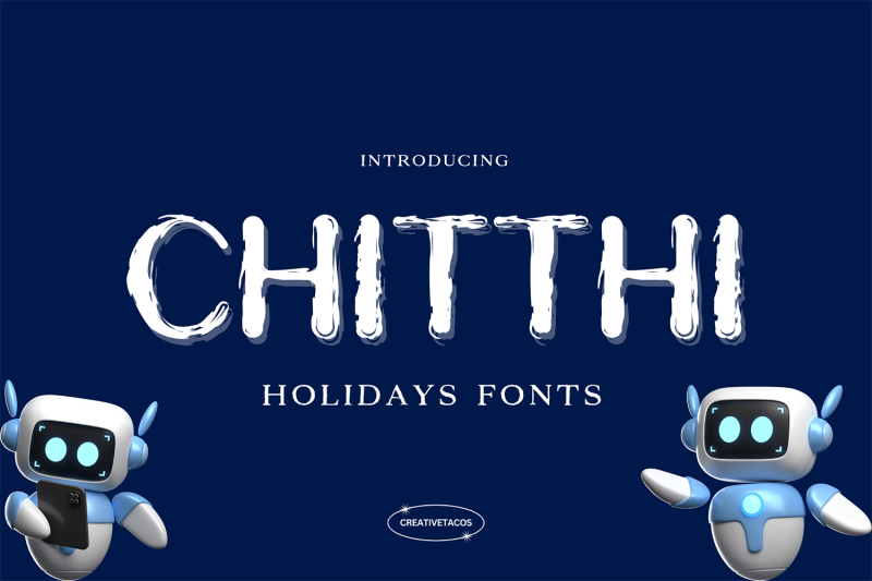 chitthi-holidays-font