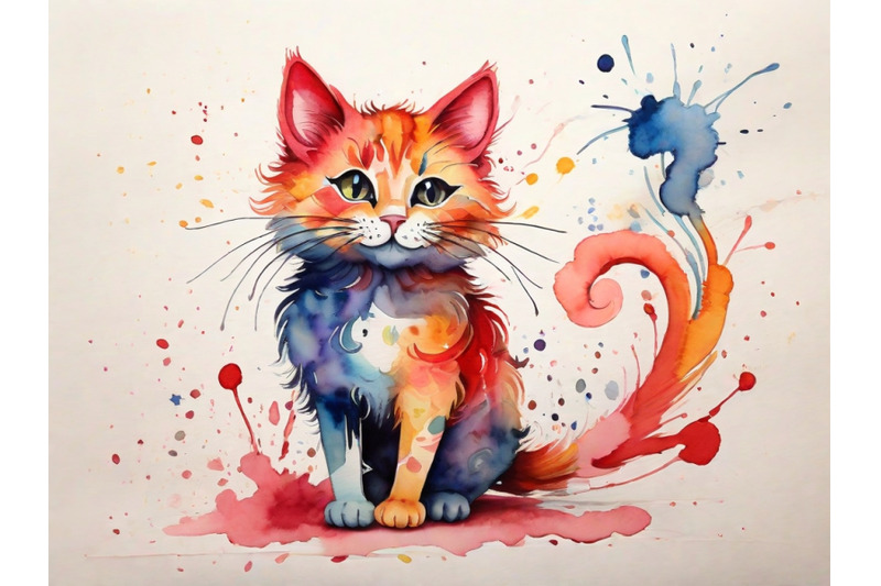 a-whimsical-cartoonlike-cat