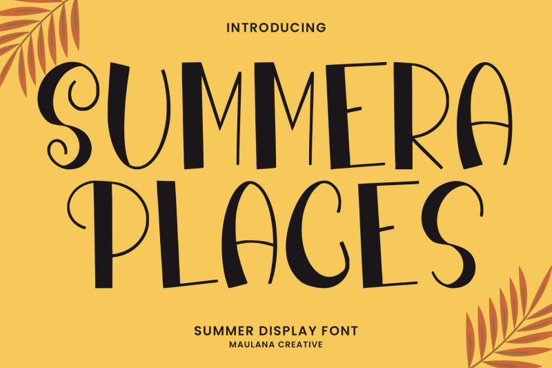 summera-places-summer-display-font