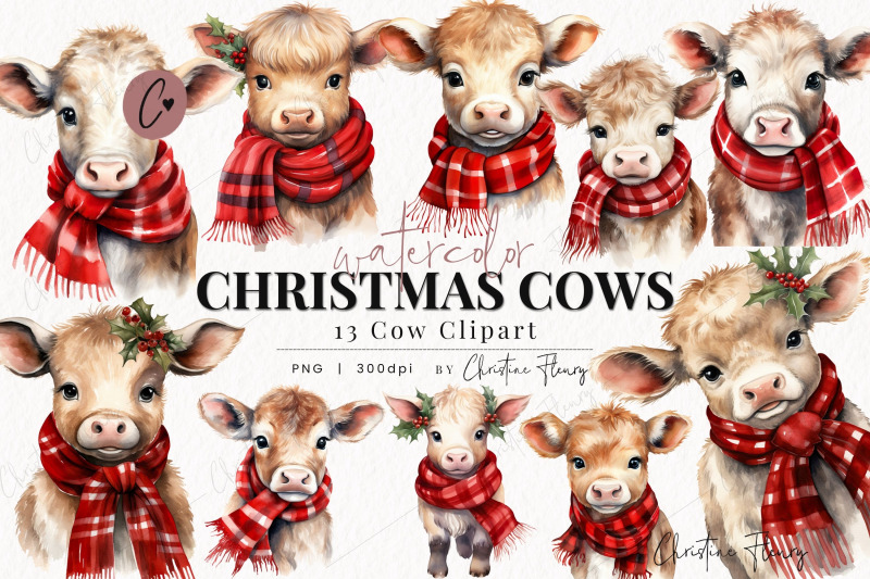 watercolor-christmas-cow-clipart