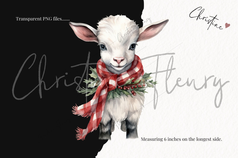 watercolor-christmas-goat-clipart