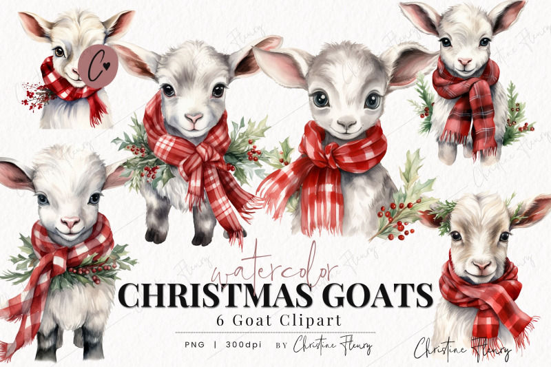 watercolor-christmas-goat-clipart