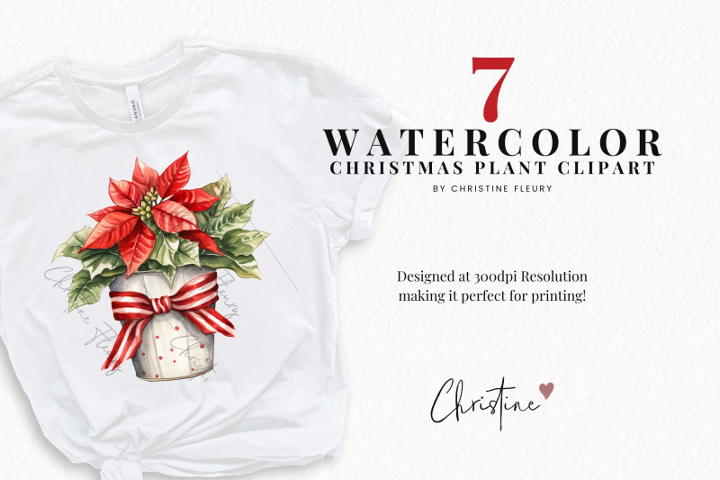 watercolor-christmas-plant-clipart