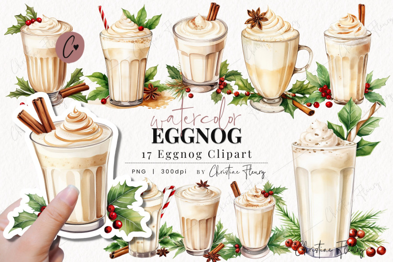 watercolor-eggnog-clipart