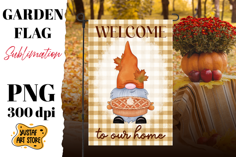 thanksgiving-garden-flag-sublimation-thanksgiving-gnome