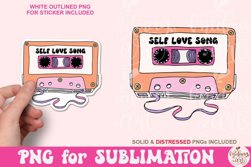 self-love-song-png-90s-cassette-sticker-png-cute-design-for-stickers