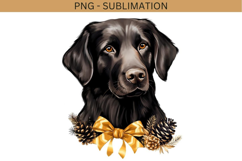 black-retriever-christmas-png-instant-download-christmas-dog