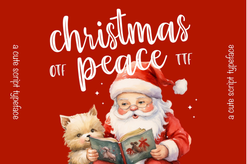 christmas-peace-font-script-font-handwriting-calligraphy-style