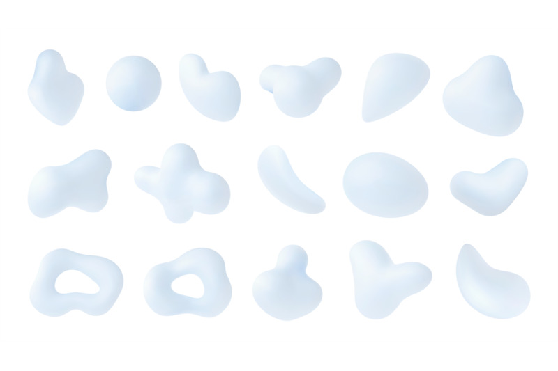 light-3d-abstract-various-liquid-shapes-white-design-plasticine-rend