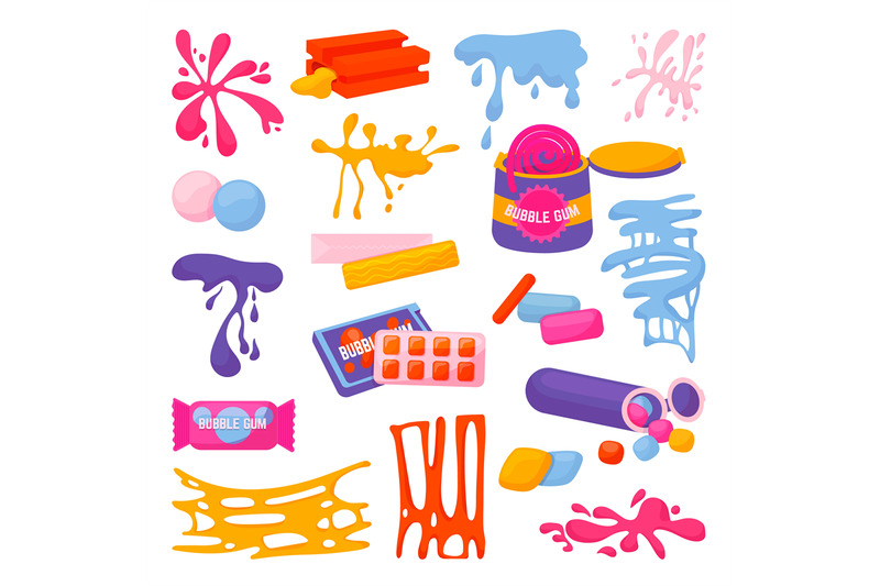 cartoon-gum-splashes-pink-slime-chewing-gums-isolated-splash-chews-s